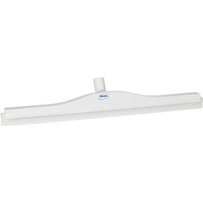 Full Colour Hygiene Floor wiper,Flexible Neck Polypropylene, Tpe Rubber 60cm Wide White