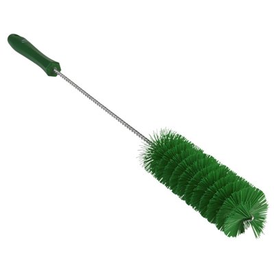 Pipe Brush With Handle and Polyester Fibers ø50x510mm, Medium Green