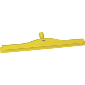 Full Colour Hygiëne Vloertrekker Met Flexibele Polypropyleen Nek En Tpe Rubber 60cm Breed Geel -Horecavoordeel.com-