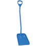 Ergonomic Shovel Tall Helve, Large Blade Polypropylene Height 1310mm Large 380x340x90mm Blue