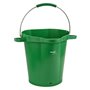 Emmer 20 Liter Van Polypropyleen En Roestvrij Staal 380x470x470mm Zie Ook Emmerdeksel 5693 Groen -Horecavoordeel.com-