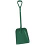 Lightweight Shovel D-handle, Short Helve Polypropylene Height 1035mm Large Deep Blade (379x345x90mm) Green