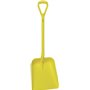 Lightweight Shovel D-handle, Short Helve Polypropylene Height 1035mm Large Deep Blade (379x345x90mm) Yellow