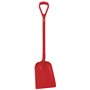 Lightweight Shovel D-handle, Short Helve Polypropylene Height 1040mm Standard Blade (327x271x50mm) Red