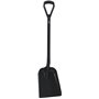 Lightweight Shovel D-handle, Short Helve Polypropylene Height 1040mm Standard Blade (327x271x50mm) Black