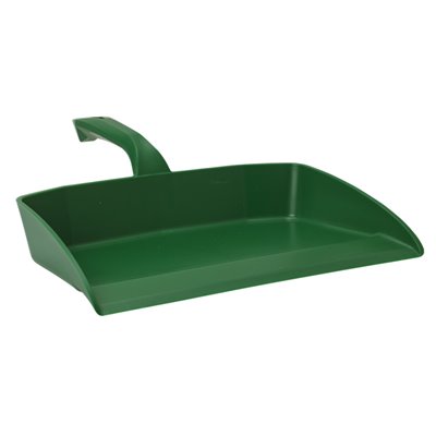 Ergonomic Dustpan Polypropylene 330x295x100mm Green