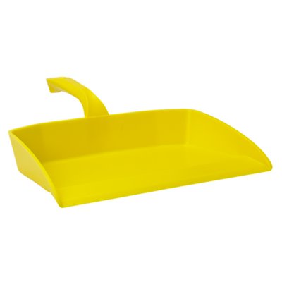 Ergonomic Dustpan Polypropylene 330x295x100mm Yellow