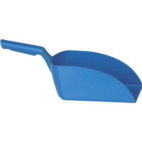 Straight Hand shovel, Big, 2 Liter Polypropylene 160x370x130mm Blue