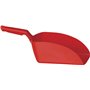 Straight Hand shovel, Big, 2 Liter Polypropylene 160x370x130mm Red