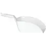 Straight Hand shovel, Big, 2 Liter Polypropylene 160x370x130mm White