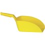 Straight Hand shovel, Big, 2 Liter Polypropylene 160x370x130mm Yellow