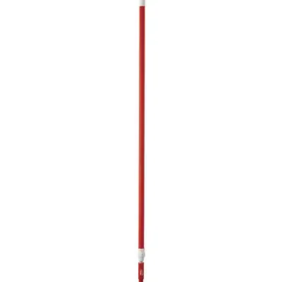 Ergonomische Telescopische Steel Met Waterdoorvoer Met Nippel Voor Snelkoppeling Rood -Horecavoordeel.com-