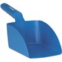 Straight Hand shovel, Medium, 1 Liter Polypropylene 340x120x110mm Blue