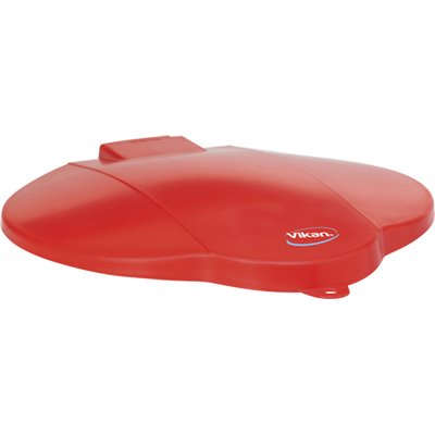 Emmerdeksel Voor 20 Liter Emmer Polypropyleen 365x310x40mm Rood -Horecavoordeel.com-