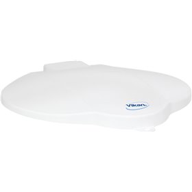 Emmerdeksel Voor 20 Liter Emmer Polypropyleen 365x310x40mm Wit -Horecavoordeel.com-