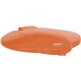 Emmerdeksel Voor 12 Liter Emmer Polypropyleen 365x310x40mm Oranje -Horecavoordeel.com-