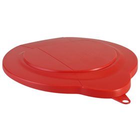 Bucket Lid for 6 Liter Bucket Polypropylene 295x250x20mm Red