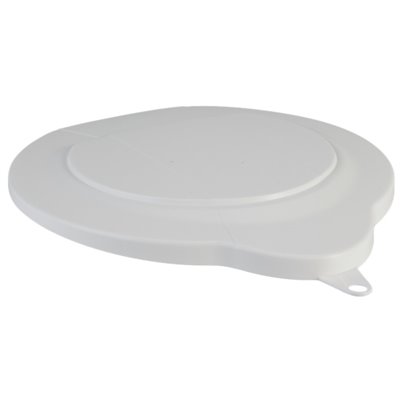 Emmerdeksel Voor 6 Liter Emmer Polypropyleen 295x250x20mm Wit -Horecavoordeel.com-