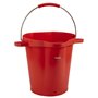 Bucket 20 Liter Polypropylene and Stainless steel 380x470x470mm Also see Bucket Lid 5693 Red