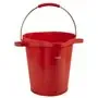Bucket 20 Liter Polypropylene and Stainless steel 380x470x470mm Also see Bucket Lid 5693 Red