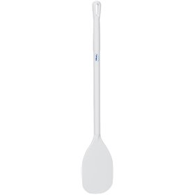 Heat resistant Stirrer, Small Helve 890mmxø 31mm Spatula 160x270mm Polyamide, White