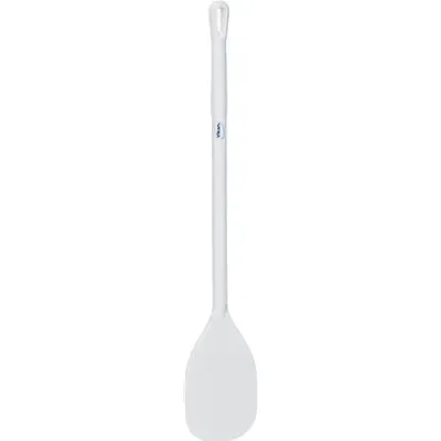 Heat resistant Stirrer, Small Helve 890mmxø 31mm Spatula 160x270mm Polyamide, White
