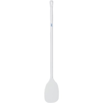 Heat resistant Stirrer, Large Helve 1190mmxø 31mm Spatula, 190x300mm Polyamide, White