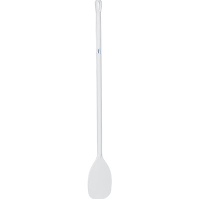 Stirrer, Tall Helve Polypropylene, White Helve 1200mmxø 31mm Spatula Blade Without Holes, 160x270mm White