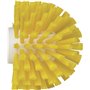 Medium Wormhuisborstelkop Met Polyester Vezels ø135x130mm Geel -Horecavoordeel.com-