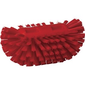 Harde Tankborstel Polyester Vezels 205x130x100mm Rood -Horecavoordeel.com-