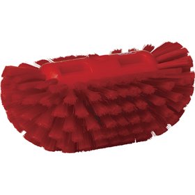 Medium Tankborstel Met Polypropyleen Vezels 205x130x100mm Rood -Horecavoordeel.com-