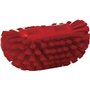 Medium Tankborstel Met Polypropyleen Vezels 205x130x100mm Rood -Horecavoordeel.com-