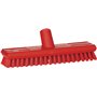 Tough Floor brush With Water supply Polyester Fiber, Hard 270x75x95mm Fiber length Ca. 30mm Red