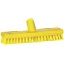 Tough Floor brush With Water supply Polyester Fiber, Hard 270x75x95mm Fiber length Ca. 30mm Yellow