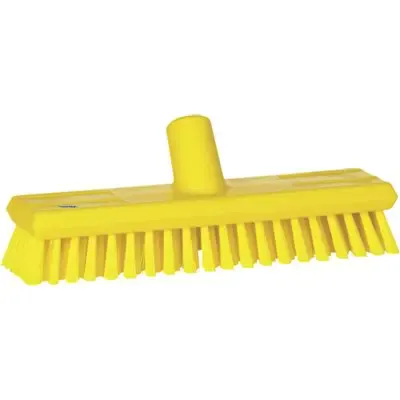 Medium Floor brush With Water supply Polyester Fiber, Medium 270x75x100mm Fiber length: 33mm Yellow