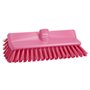 Hoekschrobber Met Harde Polyester Vezels 265x150x100mm Vezellengte: 45mm Roze -Horecavoordeel.com-