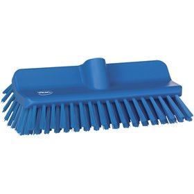 Corner Scrubber Hard Polyester Fiber, Hard 265x150x100mm Fiber length: 45mm Blue