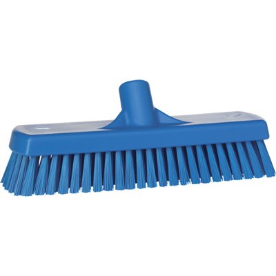 Tough Floor Scrubber Polyester Fiber, Hard 305x85x110mm Fiber length: 45mm Blue