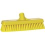 Tough Floor Scrubber Polyester Fiber, Hard 305x85x110mm Fiber length: 45mm Yellow