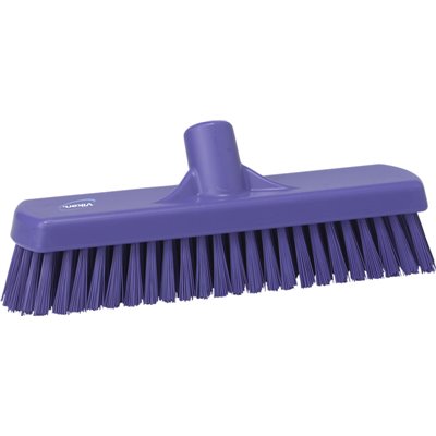 Tough Floor Scrubber Polyester Fiber, Hard 305x85x110mm Fiber length: 45mm Purple