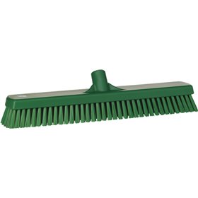 Tough Wide Floor Scrubber Polyester Fiber, Hard 470x80x115mm Fiber length: 43mm Green