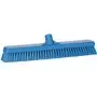 Harde Brede Vloerschrobber Met Polyester Vezels 470x80x115mm Vezellengte: 43mm Blauw -Horecavoordeel.com-