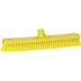 Tough Wide Floor Scrubber Polyester Fiber, Hard 470x80x115mm Fiber length: 43mm Yellow