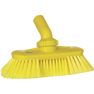 Angle adjustable Brush With Water supply Polyester Fiber, Switht, Cloven 240x130x145mm Yellow