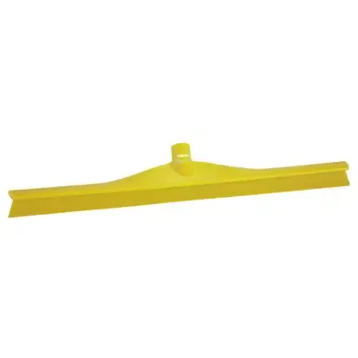 Ultra Hygiene Floor wiper Polypropylene and Tpe Rubber 60cm Wide Yellow