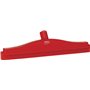 Full Colour Hygiene Floor wiper, Fixed Nek Polypropylene, Tpe Rubber 40cm Wide Red