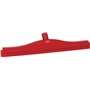 Full Colour Hygiene Floor wiper, Fixed Nek Polypropylene, Tpe Rubber 50cm Wide Red