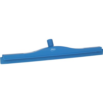 Full Colour Hygiëne Vloertrekker Met Flexibele Polypropyleen Nek En Tpe Rubber 60cm Breed Blauw -Horecavoordeel.com-