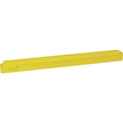 Full Colour Hygiëne Vervangingscassette Van Polypropyleen En Dubbelblad Van 2 Componenten Rubber 50cm Breed Geel -Horecavoordeel
