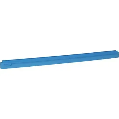 Full Colour Hygiëne Vervangingscassette Van Polypropyleen En Dubbelblad Van 2 Componenten Rubber 70cm Breed Blauw -Horecavoordee